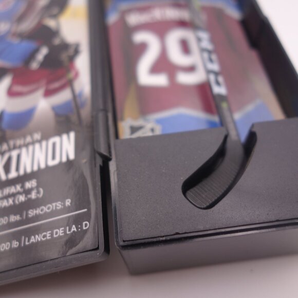 Tim Hortons Nathan MacKinnon Frameworth Sports Marketing Mini Stick with Box - Picture 5 of 16